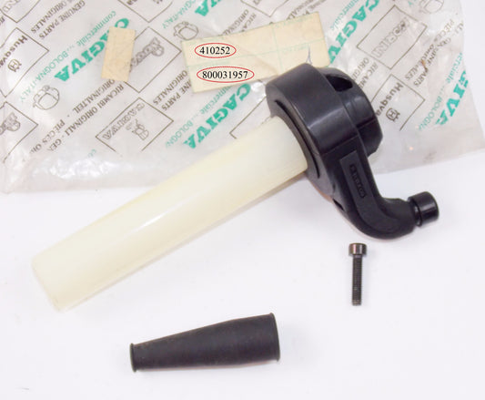NOS OEM CAGIVA ALETTA ROSSA SX SST 125 MORINI 501 THROTTLE 800031957 | 410252 - MotoRaider