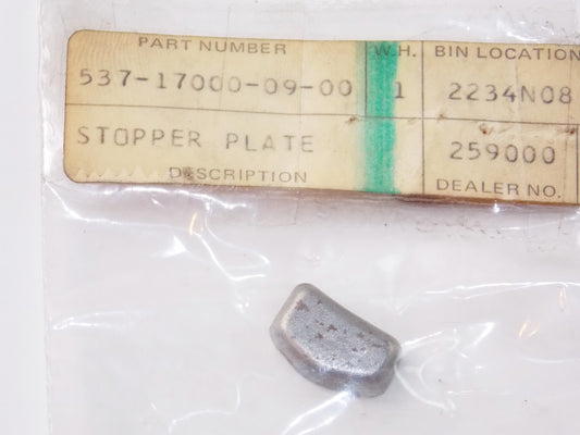 NOS OEM YAMAHA 74-77 YZ125A YZ125B YZ100C YZ125C CLUTCH WEIGHT KIT #537-17000-09 - MotoRaider