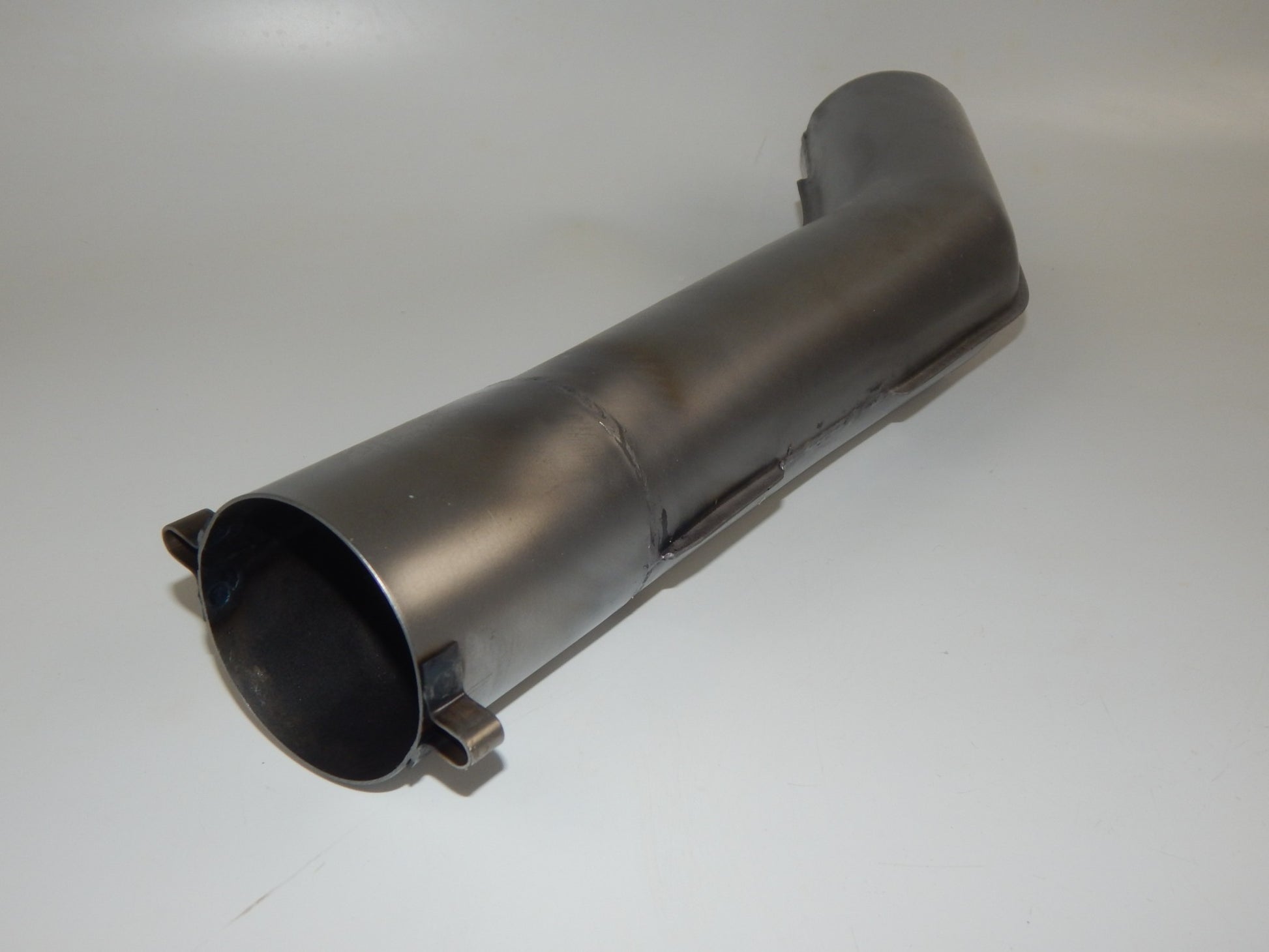 1973 PENTON KTM GS 250 MUFFLER PIPE EXHAUST HALF REAR SECTION SHROUD YELLOW TANK - MotoRaider