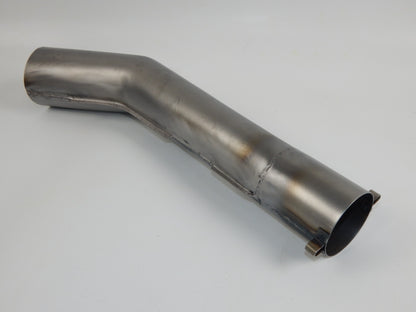 1973 PENTON KTM GS 250 MUFFLER PIPE EXHAUST HALF REAR SECTION SHROUD YELLOW TANK - MotoRaider