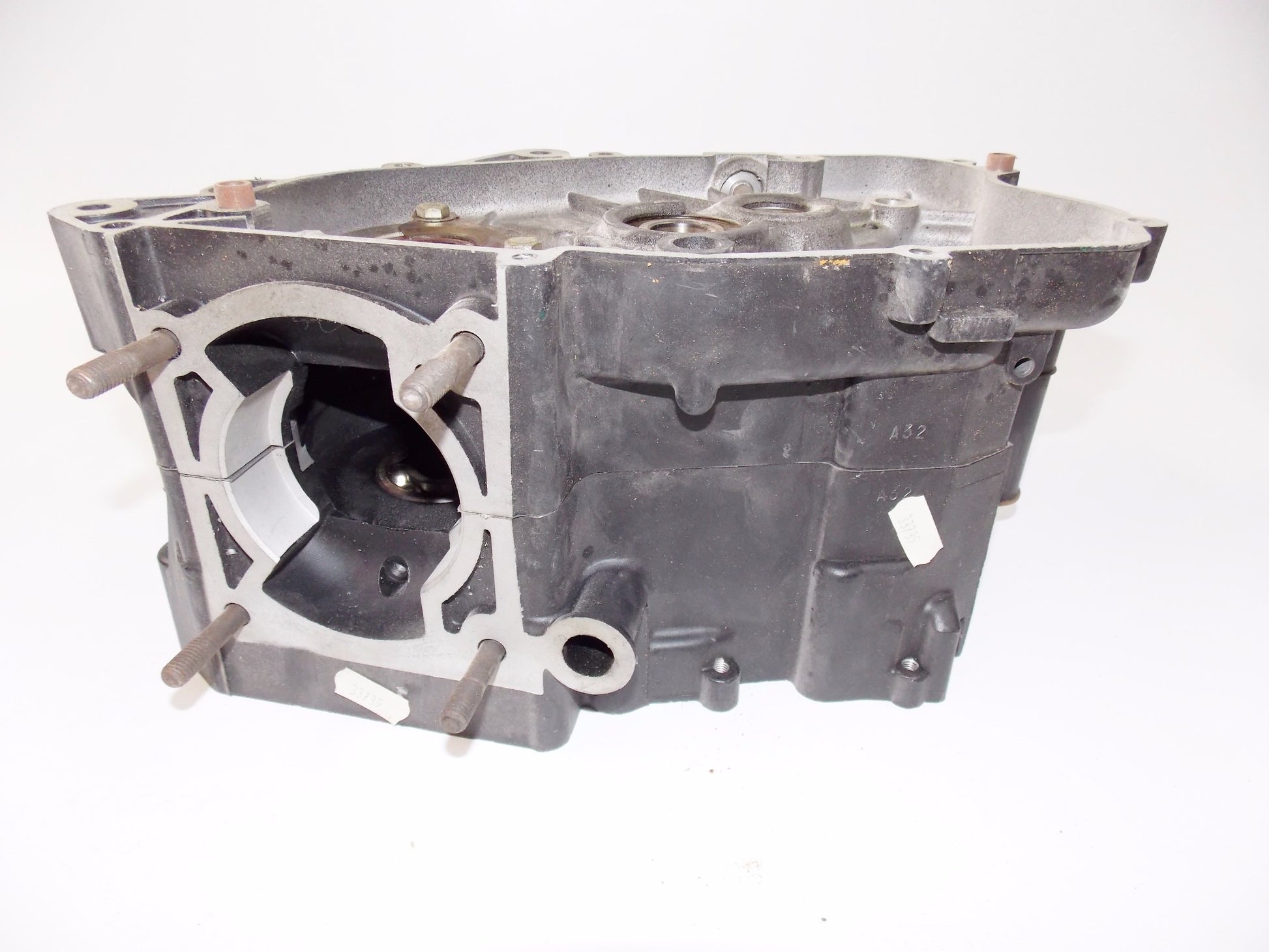 NOS OEM CAGIVA ALETTA ROSSA 125 ENGINE CENTER CRANKCASE MOTOR 33735 - MotoRaider