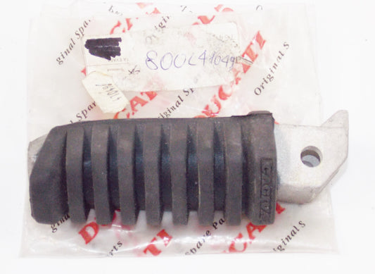 CAGIVA 1987 ALETTA ORO 125-S2 REAR PASSENGER LEFT FOOT REST PEG STAND 800L41049 - MotoRaider