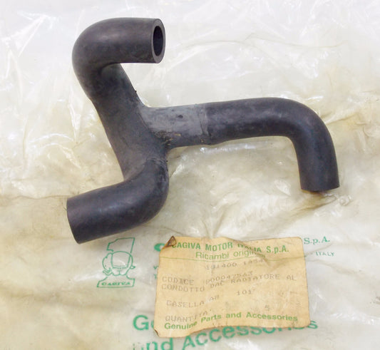 NOS OEM CAGIVA DUCATI HUSQVARNA MORINI DUCT RADIATOR HOSE 800047563 - MotoRaider