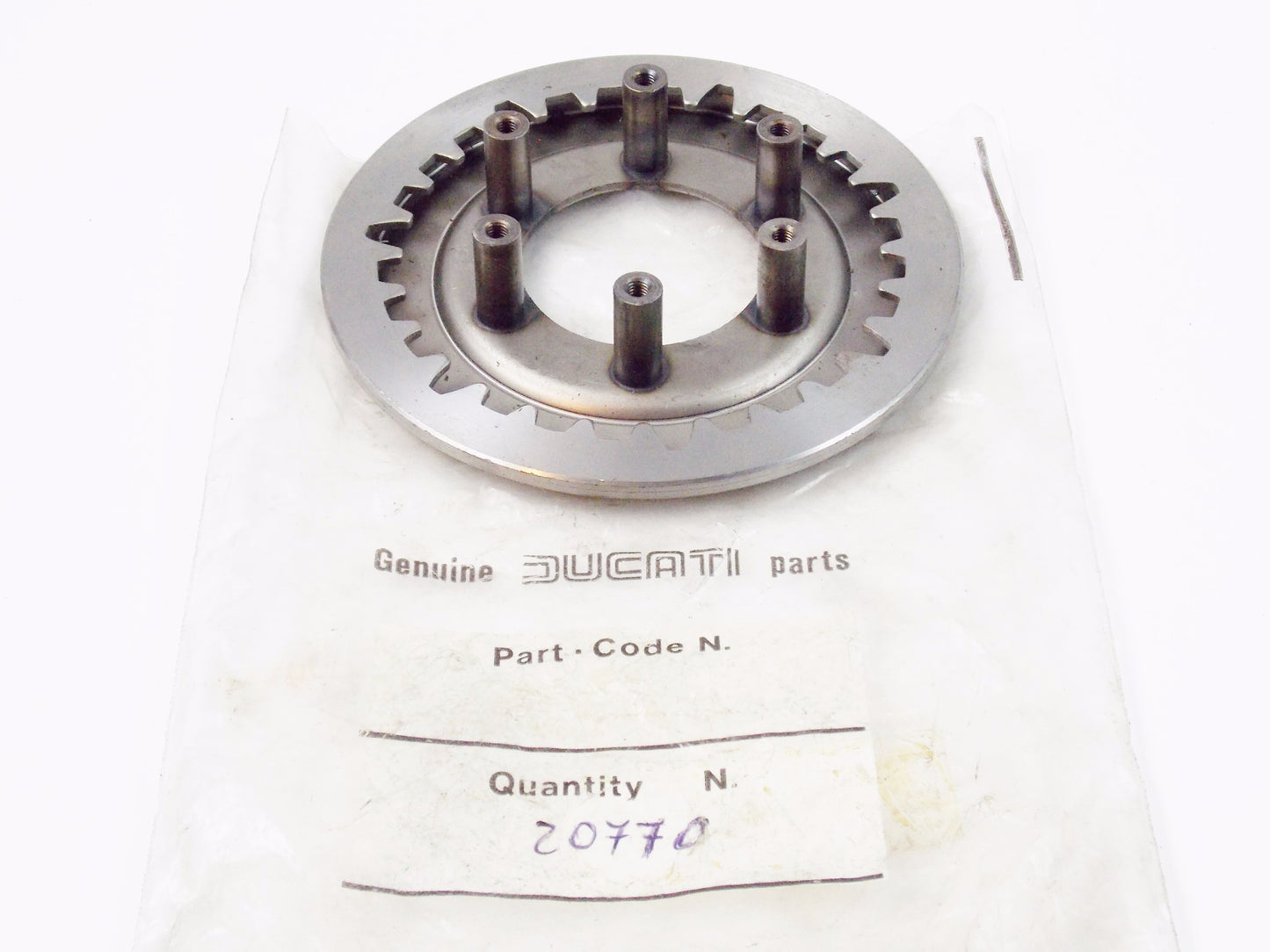 NOS OEM DUCATI CAGIVA 76-78 SST 250 CLUTCH RELEASING DISC ASSY 20770 - MotoRaider