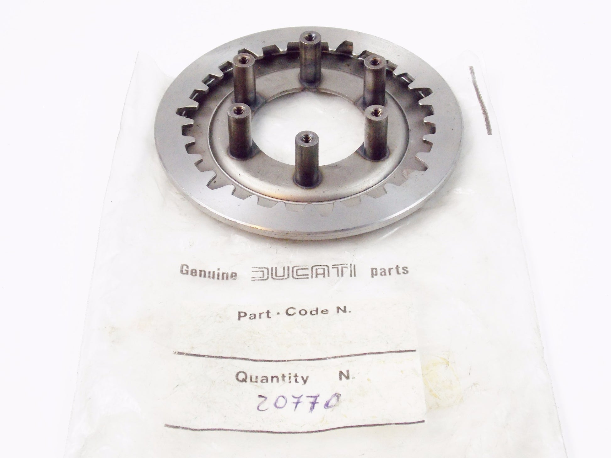 NOS OEM DUCATI CAGIVA 76-78 SST 250 CLUTCH RELEASING DISC ASSY 20770 - MotoRaider