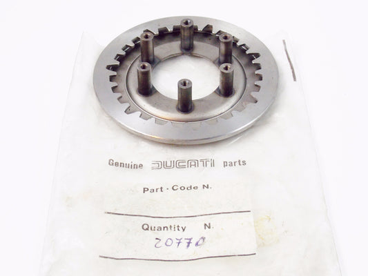 NOS OEM DUCATI CAGIVA 76-78 SST 250 CLUTCH RELEASING DISC ASSY 20770 - MotoRaider
