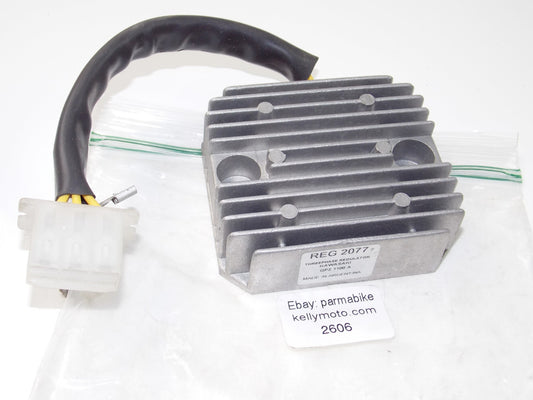 NOS THREEPHASE REGULATOR KAWASAKI 81-98 1000LTD 1000CSR GPZ1100A KZ1000 REG 2077 - MotoRaider