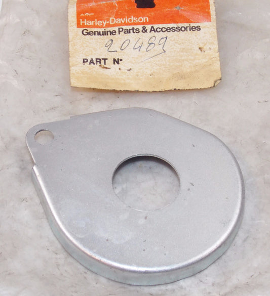 NOS OEM HARLEY DAVIDSON 1978 SXT SST 125 KICKSTART SPRING COVER CAGIVA AMF 20489 - MotoRaider