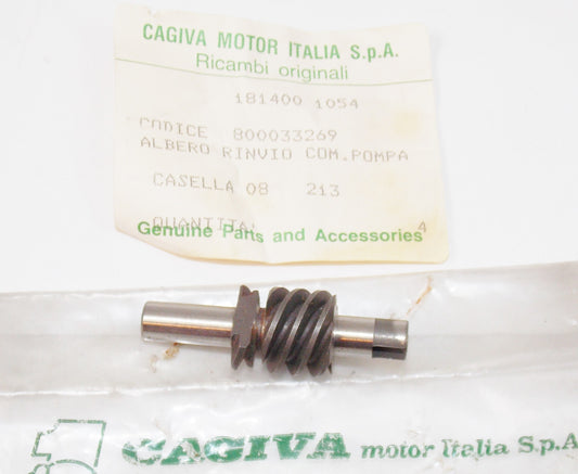 NOS OEM CAGIVA 1982 SXT 125 OIL PUMP SHAFT 800033269 DUCATI - MotoRaider