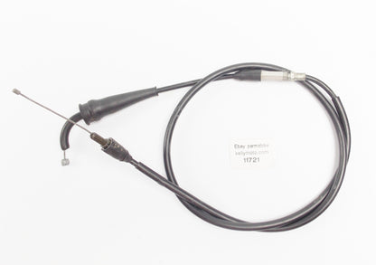 1990 YAMAHA YZ125 BLACK VINYL THROTTLE CABLE - MotoRaider