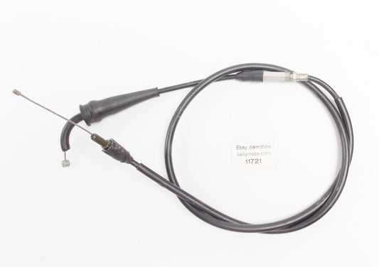 1990 YAMAHA YZ125 BLACK VINYL THROTTLE CABLE - MotoRaider