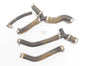 1990 YAMAHA YZ125 COOLING SYSTEM RADIATOR HOSE PIPE TUBE 1/2/3/6 JOINT 1 CLAMPS - MotoRaider