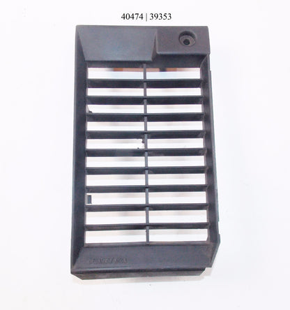 OEM CAGIVA ALETTA ROSSA ELEFANT 2 125cc SHORT STYLE RADIATOR COVER 40474 | 39353 - MotoRaider