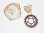 NOS OEM CAGIVA 81-82 SST 250/350 TRANSMISSION GEAR MAIN SHAFT 1th T30 800034072 - MotoRaider