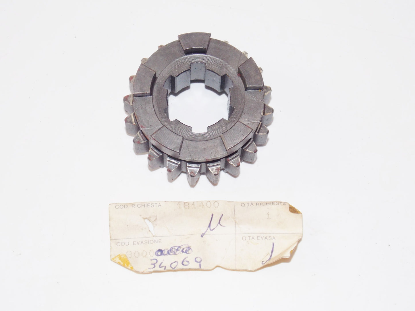 NOS OEM CAGIVA 1981-1982 SST 250/350 TRANSMISSION GEAR 3rd T20 800034069 - MotoRaider