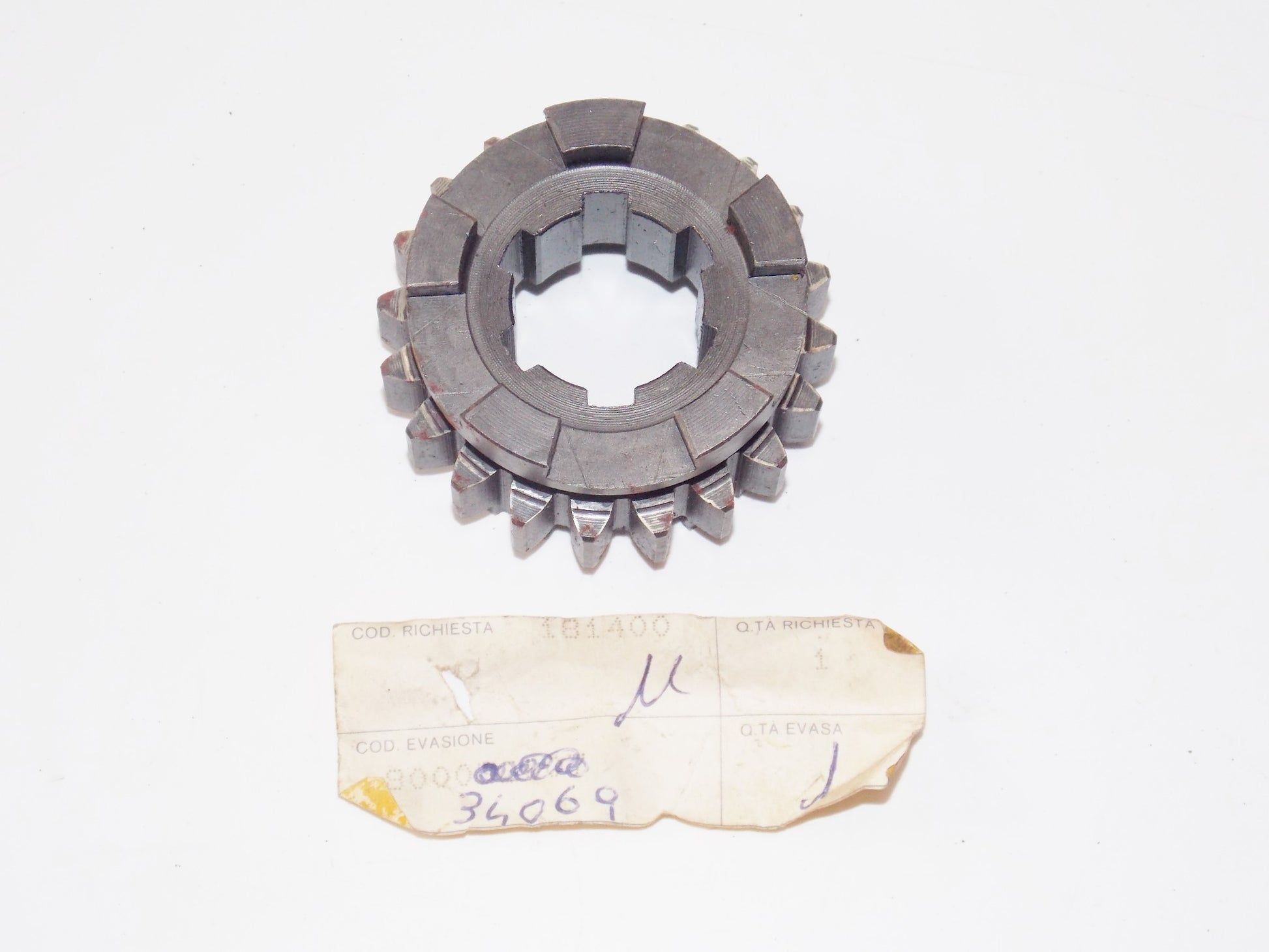 NOS OEM CAGIVA 1981-1982 SST 250/350 TRANSMISSION GEAR 3rd T20 800034069 - MotoRaider