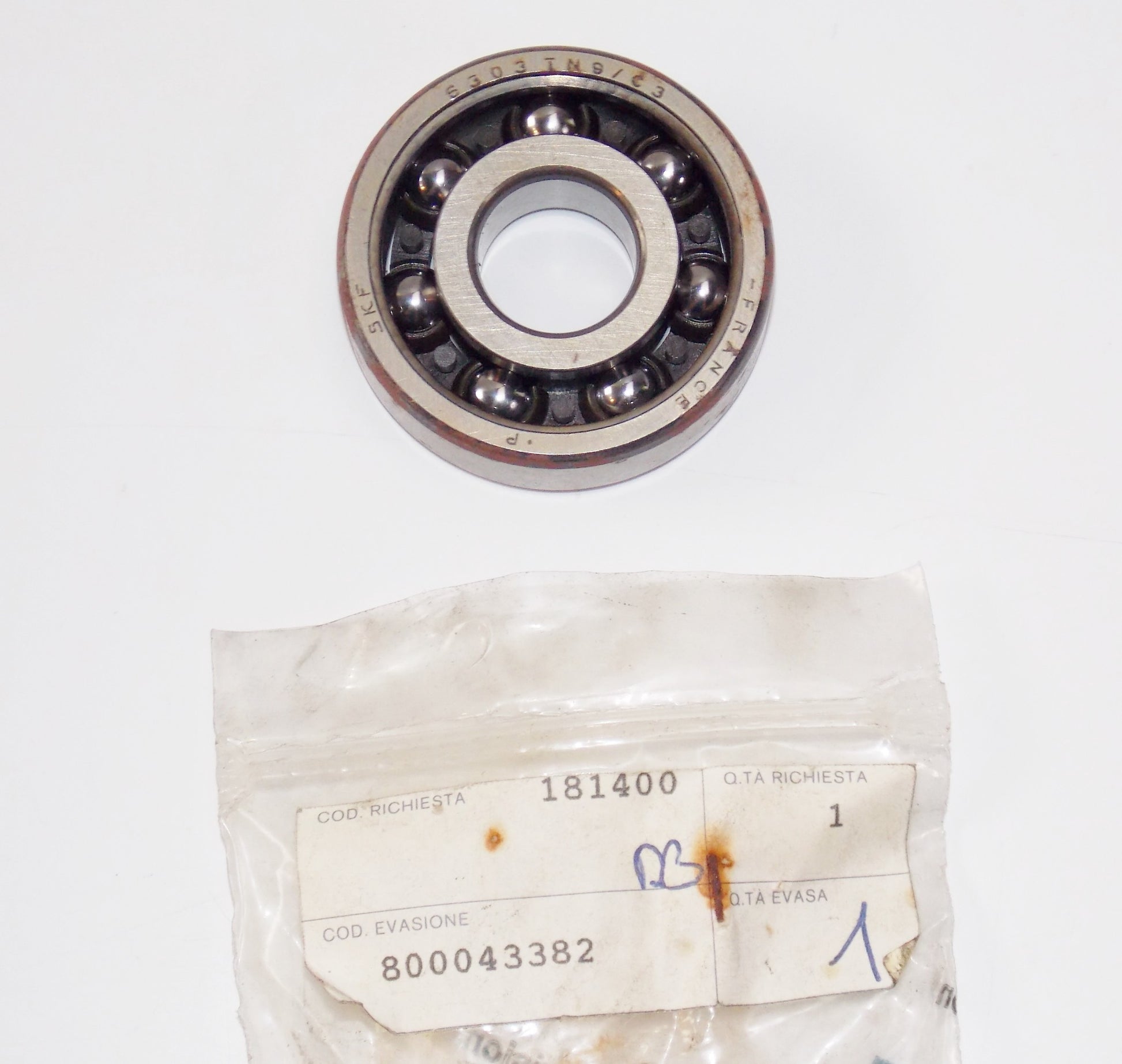 OEM CAGIVA 1988-|97 FRECCIA 125 / N 90 / PLANET CRANKCASE BEARING 800043382 - MotoRaider