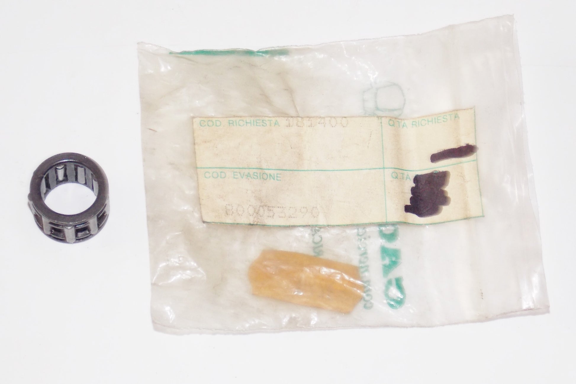 NOS OEM CAGIVA 88-91 COCIS 50 / 75 / K 3 CONNECTING ROD ROLLER CAGE 800053290 - MotoRaider