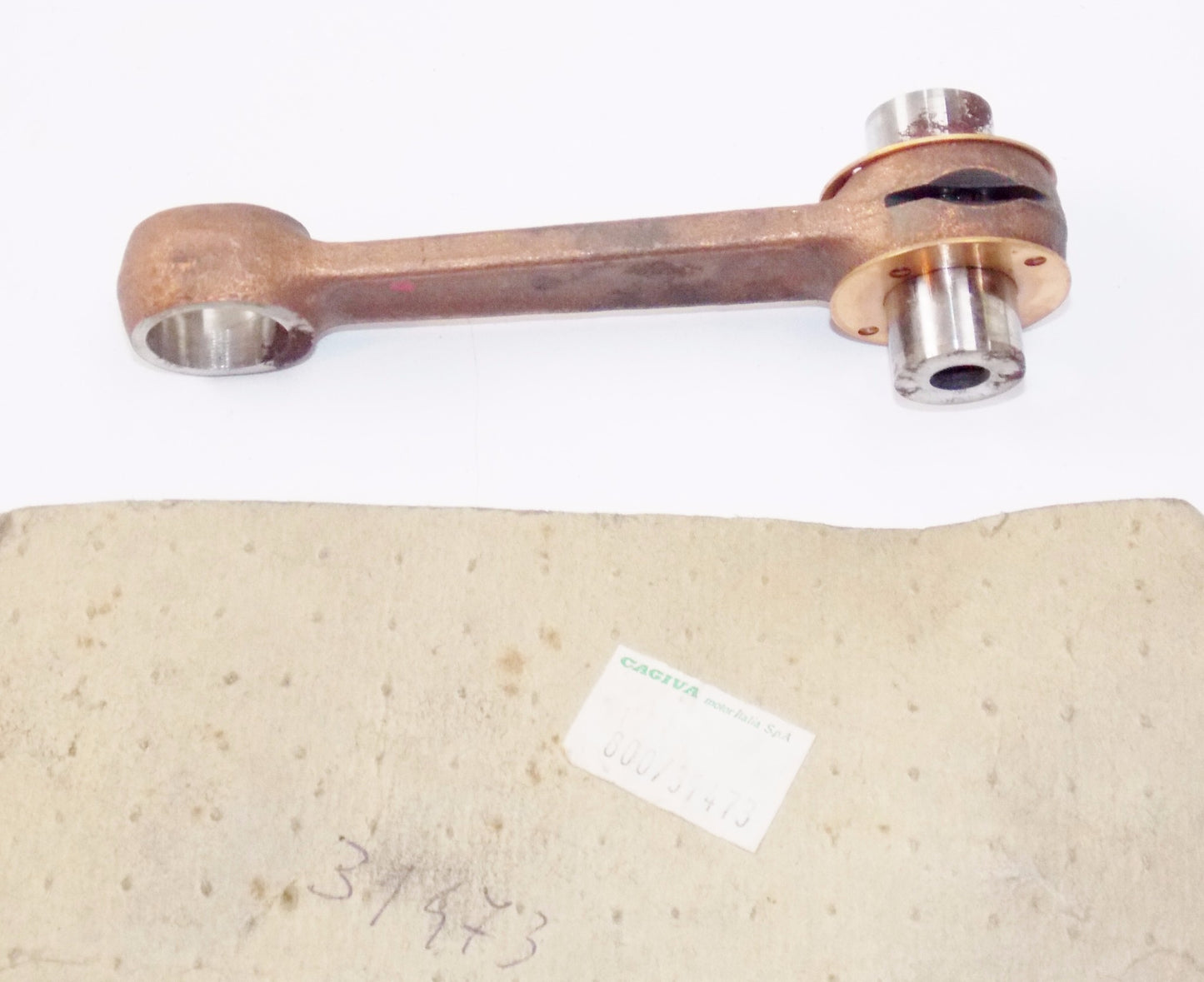 NOS CAGIVA 1981 SST 1983 LOW RIDER 125 CRANK CONNECTING ROD ASSEMBLY 800031473 - MotoRaider