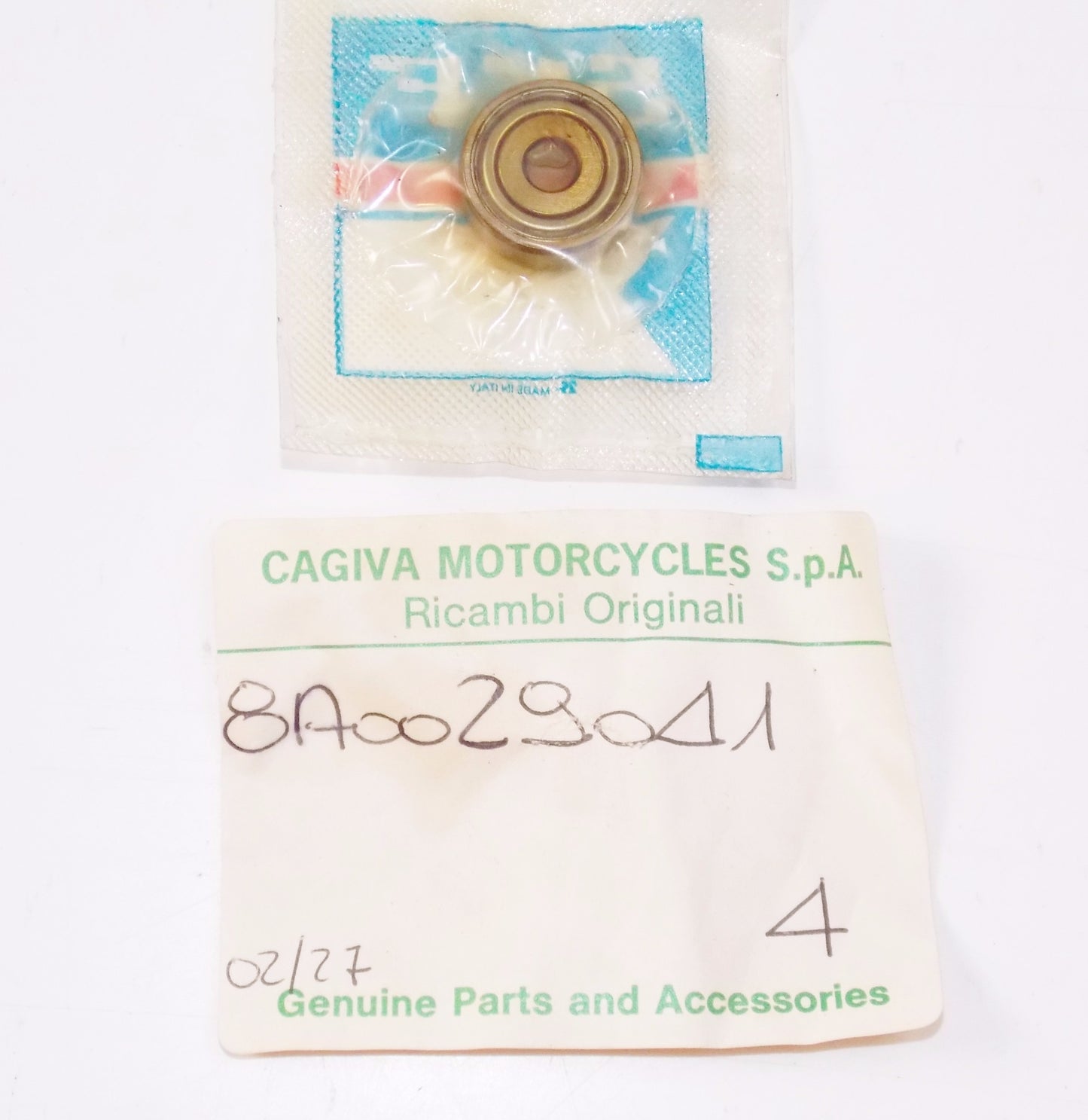 NOS OEM CAGIVA 1993-1994 CAGIVA SUPER CITY 50-6|3-6 BEARING 8A0029041 - MotoRaider