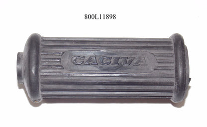NOS CAGIVA 1982 SST 250 350 PASSENGER FOOTREST BOOT PAD 800L11898 - MotoRaider