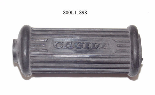 NOS CAGIVA 1982 SST 250 350 PASSENGER FOOTREST BOOT PAD 800L11898 - MotoRaider