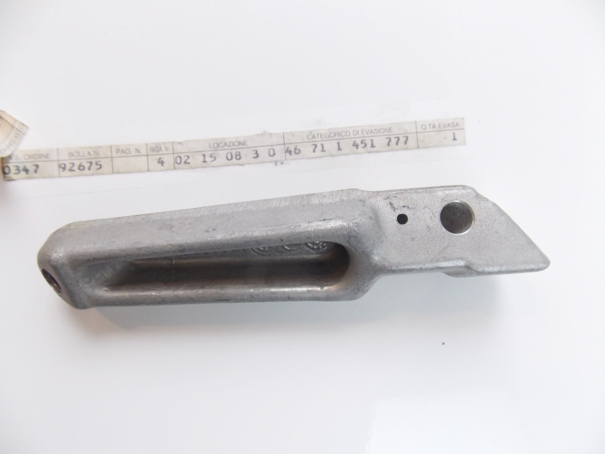 NOS OEM BMW K100 K100RS K100RT FOOTREST FRONT LEFT # 46711451777 - MotoRaider