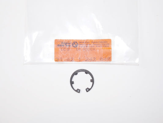 NOS OEM BMW 86-87 R100CS/RS/RT/T/65//LS/80 TELESCOPE FORK LOCK RING #31421242646 - MotoRaider