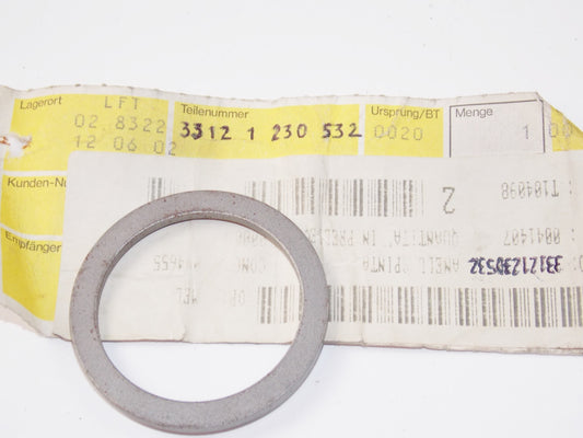 NOS OEM BMW 67-85 R100CS/7T/RT/RS/60/65/75/80 COMPRESSION RING 2.5mm 33121230532 - MotoRaider