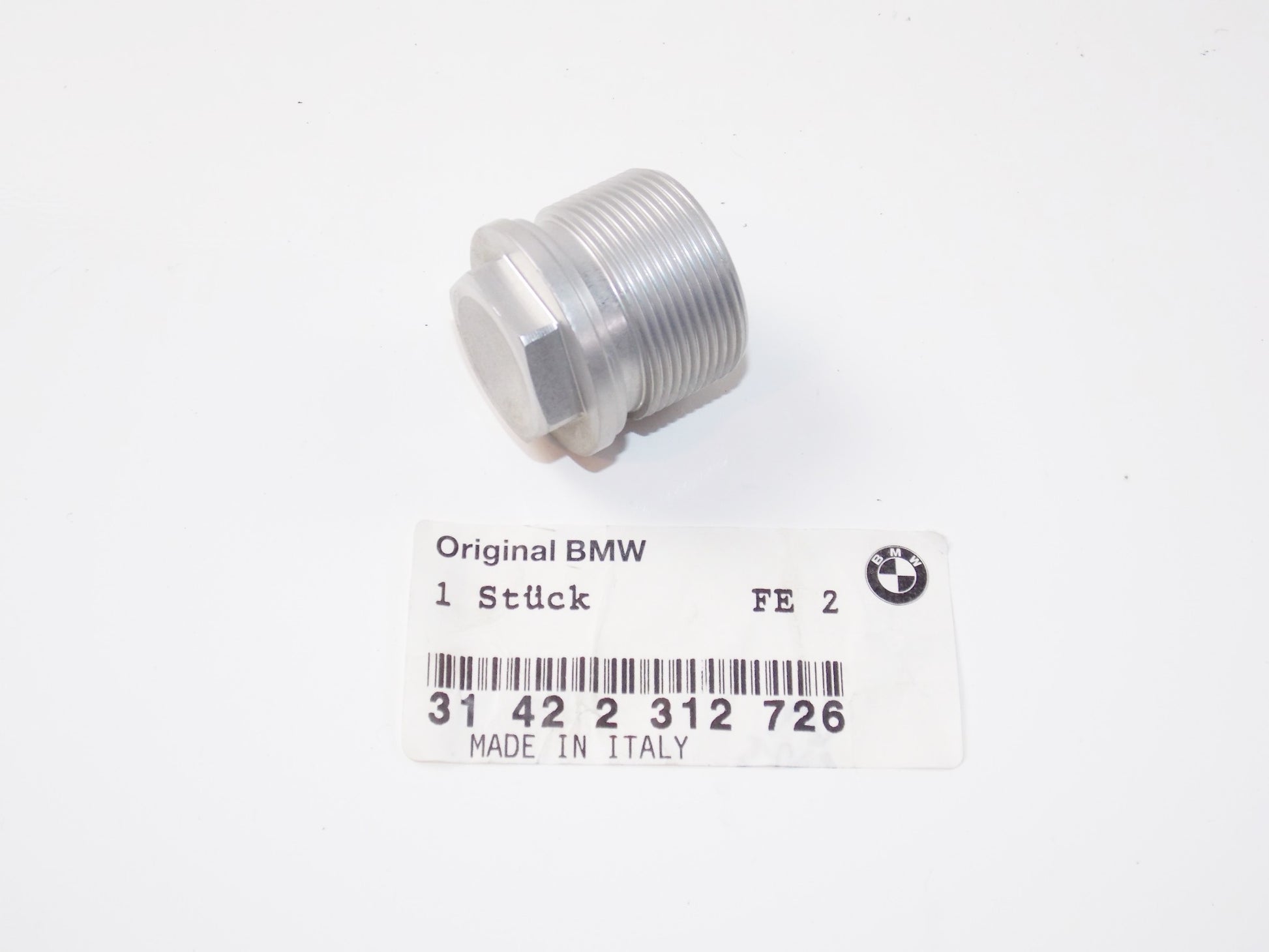 NOS OEM BMW 96-2001 K 1200 RS FORK CAP BLIND PLUG # 31422312726 - MotoRaider