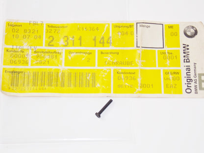 NOS OEM BMW 89-16 F700GS K100RS R1150RS FILLISTER HEAD SCREW # 32722311144 - MotoRaider