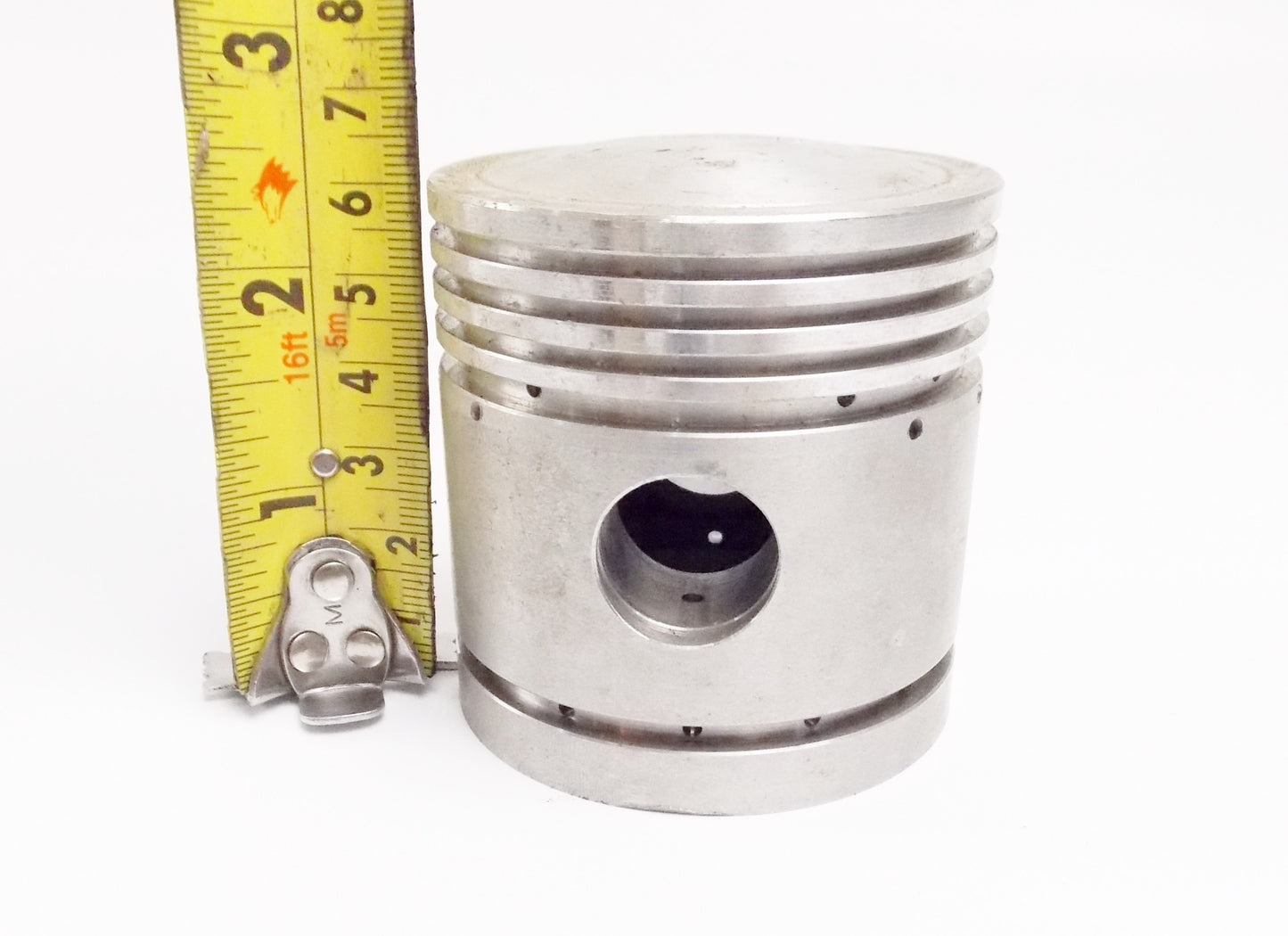 NOS DINAMIN PISTON + RINGS + PIN + CLIPS SET D. 61.2 mm GILERA 150 VINTAGE - MotoRaider