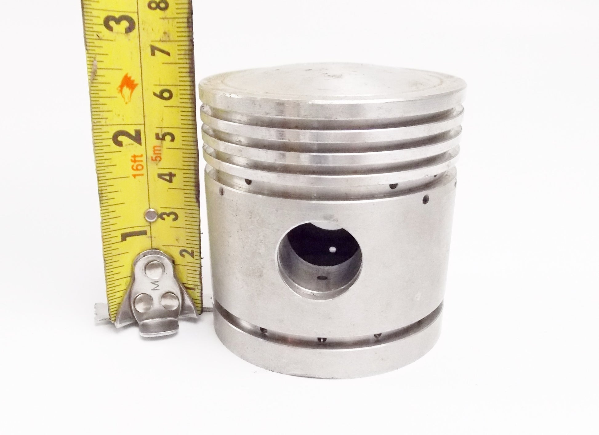 NOS DINAMIN PISTON + RINGS + PIN + CLIPS SET D. 61.2 mm GILERA 150 VINTAGE - MotoRaider