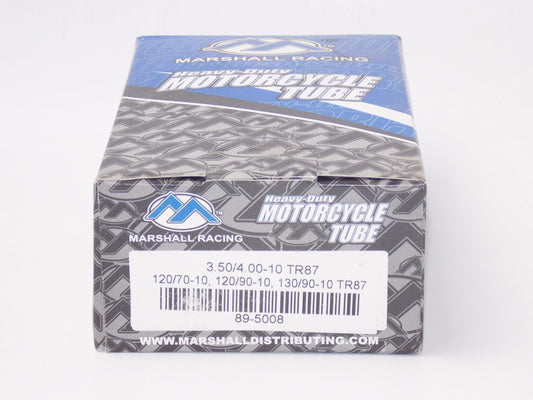 NOS HEAVY DUTY MOTORCYCLES INNER TUBE 3.50/4.00-10 TR87 89-5008 - MotoRaider
