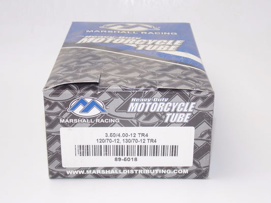 NOS HEAVY DUTY MOTORCYCLES INNER TUBE 3.50/4.0-12 TR4 89-5018 - MotoRaider