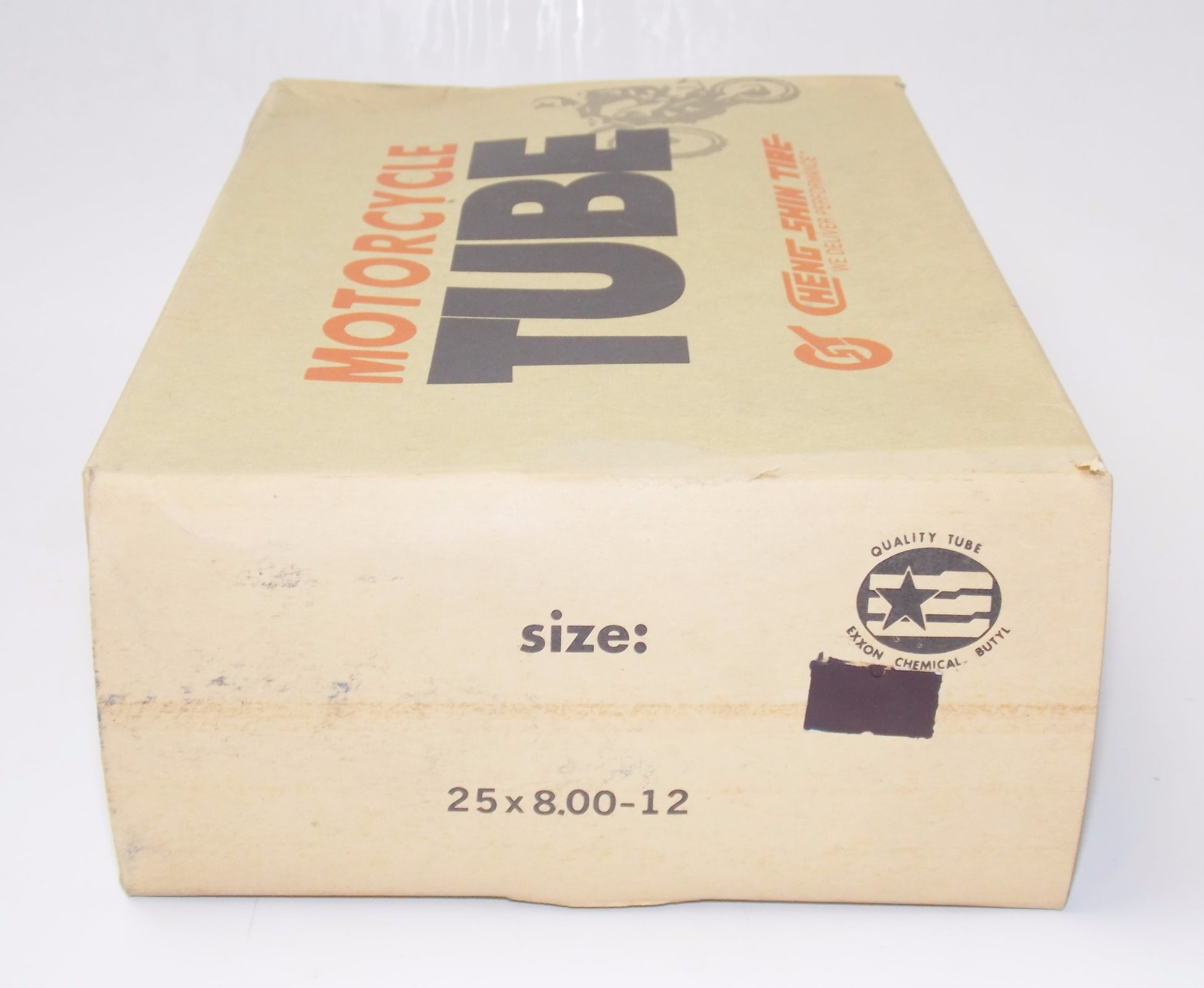 NOS CHENG SHIN TIRE INNER TUBE 25x8.00-12 YAMAHA HONDA SUZUKI KAWASAKI HARLEY - MotoRaider