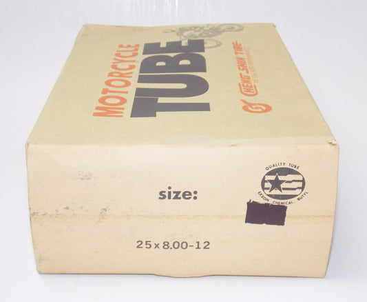 NOS CHENG SHIN TIRE INNER TUBE 25x8.00-12 YAMAHA HONDA SUZUKI KAWASAKI HARLEY - MotoRaider