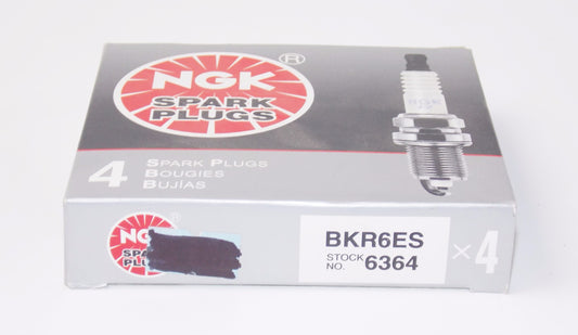 NOS NGK 6364 BOX OF 4 SPARK PLUG POLARIS BKR6ES - MotoRaider