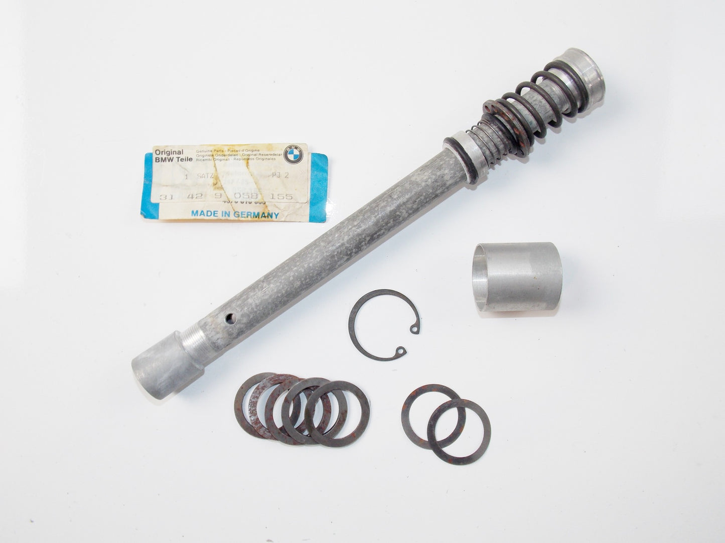 NOS OEM BMW 84-96 K100/LT/RT/RS TELESCOPE FORK TUBE ABSORBER 1/2 SET 31429058155 - MotoRaider