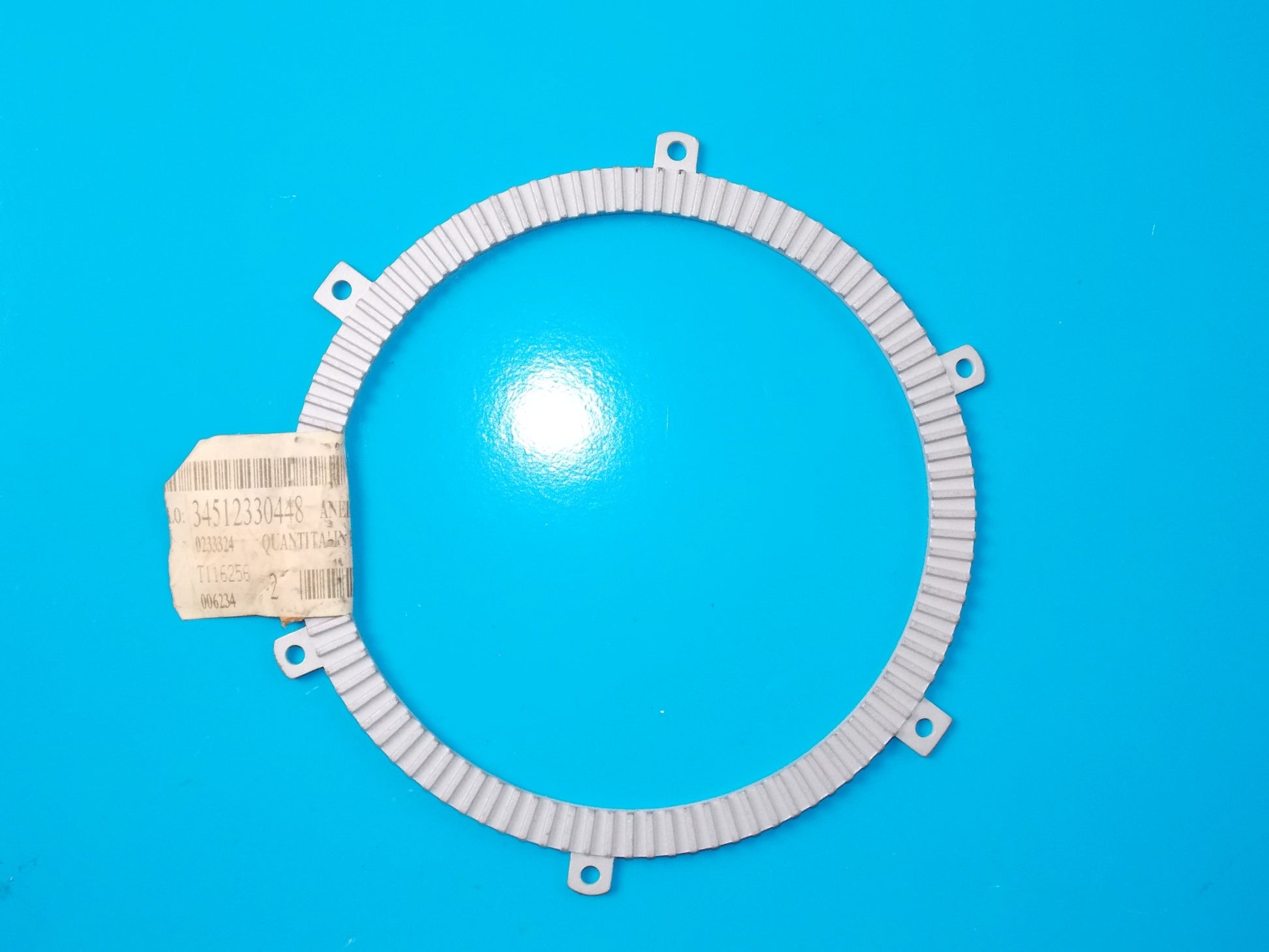 OEM BMW 89-02 K100RS/1100LT R1100R/850R FRONT WHEEL BRAK SENSOR RING 34512330448 - MotoRaider