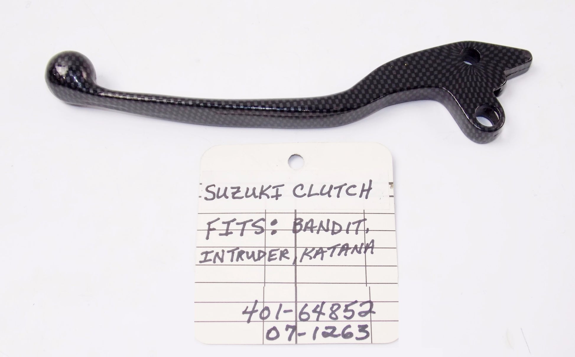 BM LH CARBON-LOOK CLUTCH LEVER SUZUKI GS BANDIT VS INTRUDER 401-64852 | 07-1263 - MotoRaider