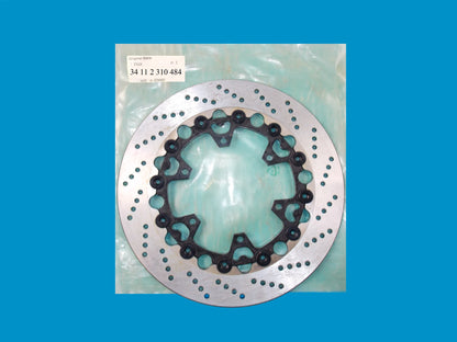 NOS OEM BMW 89-02 K100RS/1100LT/RS/850R FRONT WHEEL BRAKE DISC RIGHT 34112310484 - MotoRaider