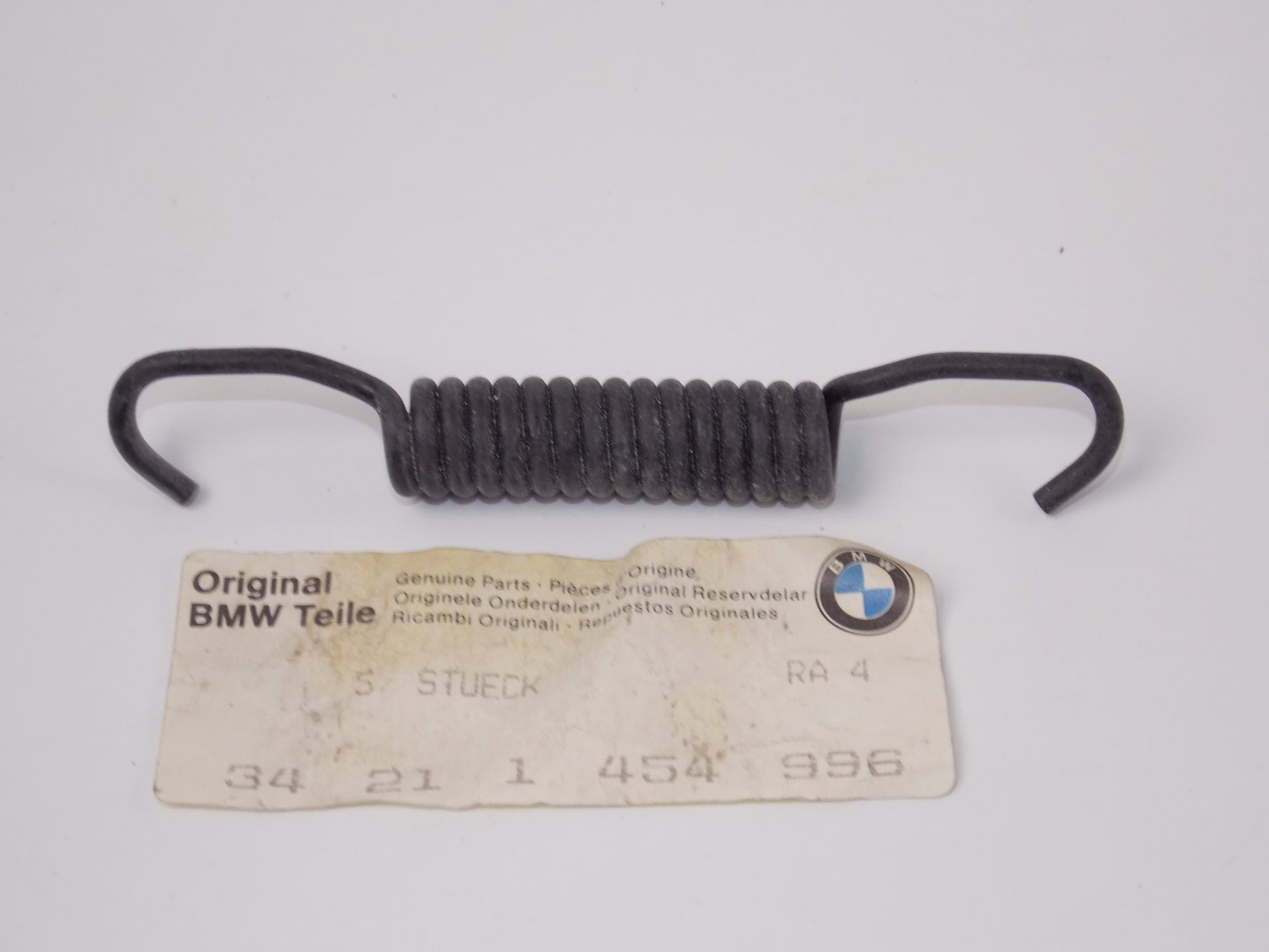 NOS OEM BMW 1985-1995 K75 K75C TENSIONER SPRING A34030 34211454996 - MotoRaider