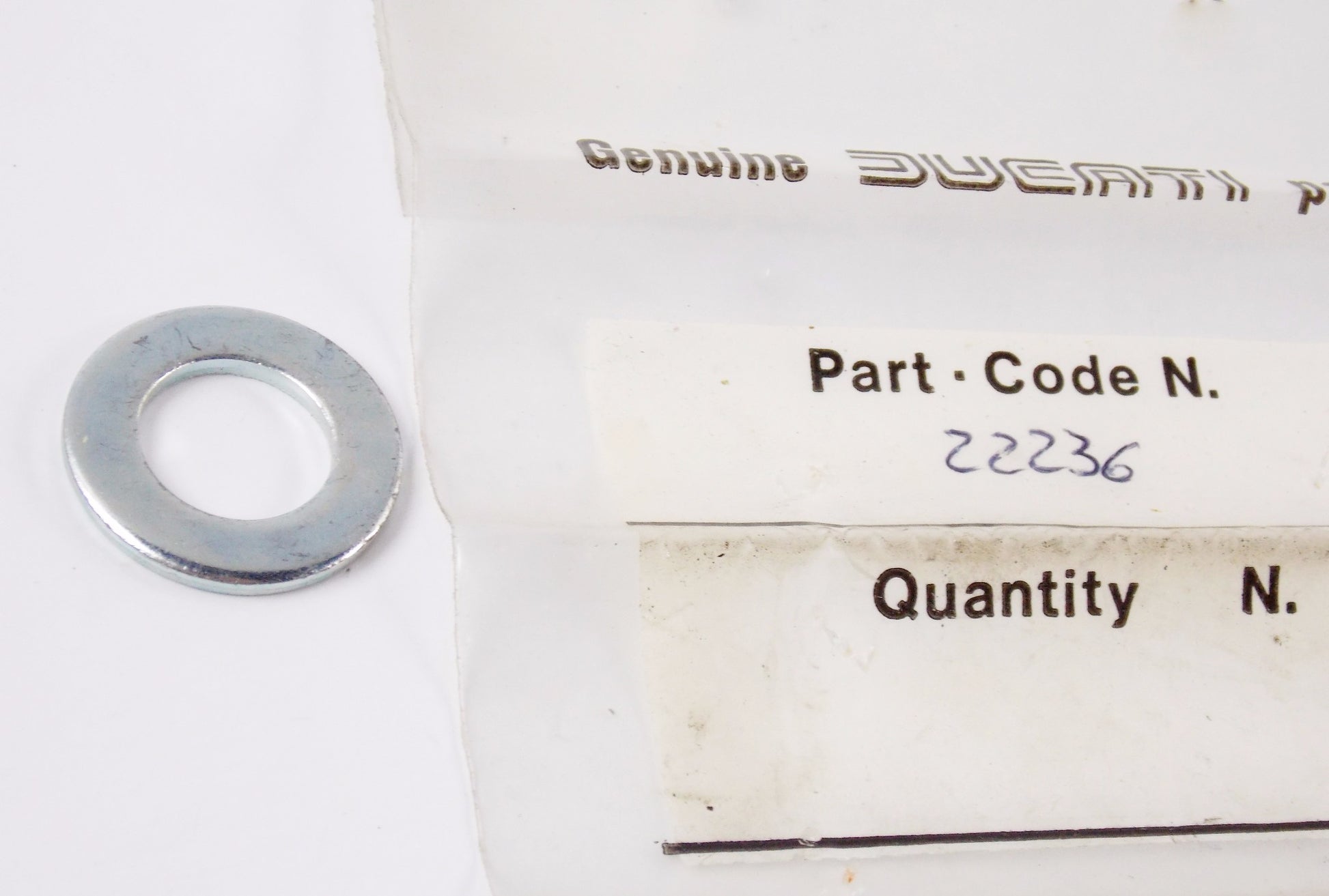 OEM CAGIVA 87-89 ELEFANT 750 1990 K7 REAR WHEEL FLAT WASHER 30x17x2.5 800022236 - MotoRaider