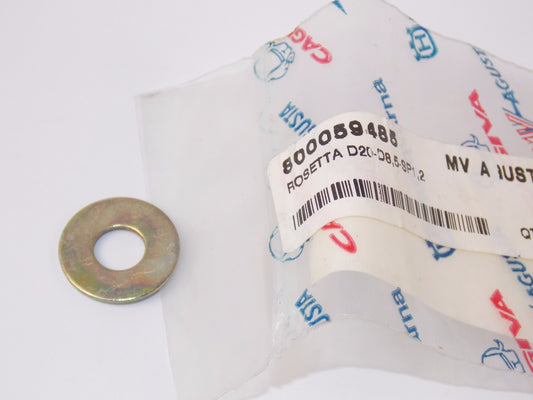 NOS OEM CAGIVA MITO 2/EV PRIMA 50 RIVER 500/600 RR BRAKE LEVER WASHER 800059485 - MotoRaider