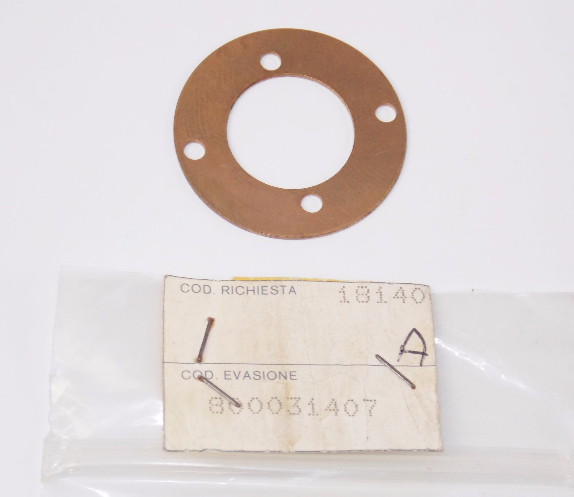 NOS OEM CAGIVA COCIS PRIMA SUPER CITY 50 CRANKSHAFT ASSY THRUST WASHER 800031407 - MotoRaider