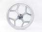 NOS OEM BMW 85-95 K100/LT/75 FRONT SILVER IRON RIM 18" # 36311450816 - MotoRaider