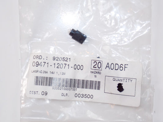 NOS OEM SUZUKI 77-97 GS550E GS750EN GS550ES GS750ES GN125EV BULB # 09471-12071 - MotoRaider
