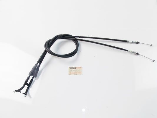 NOS OEM YAMAHA 93-95 XT600EE/EF THROTTLE CABLE ASSEMBLY (3TB-26) # 3YF-26302-00 - MotoRaider
