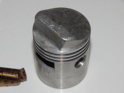 NOS DINAMIN MOTORCYCLE MOPED PISTON 40.20mm+RING+CLIPS+PIN=11MM VINTAGE #16213 - MotoRaider